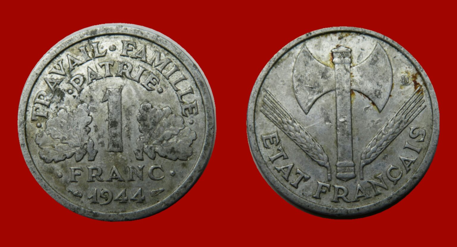 1 franc Francisque 1944 - Empire des Monnaies