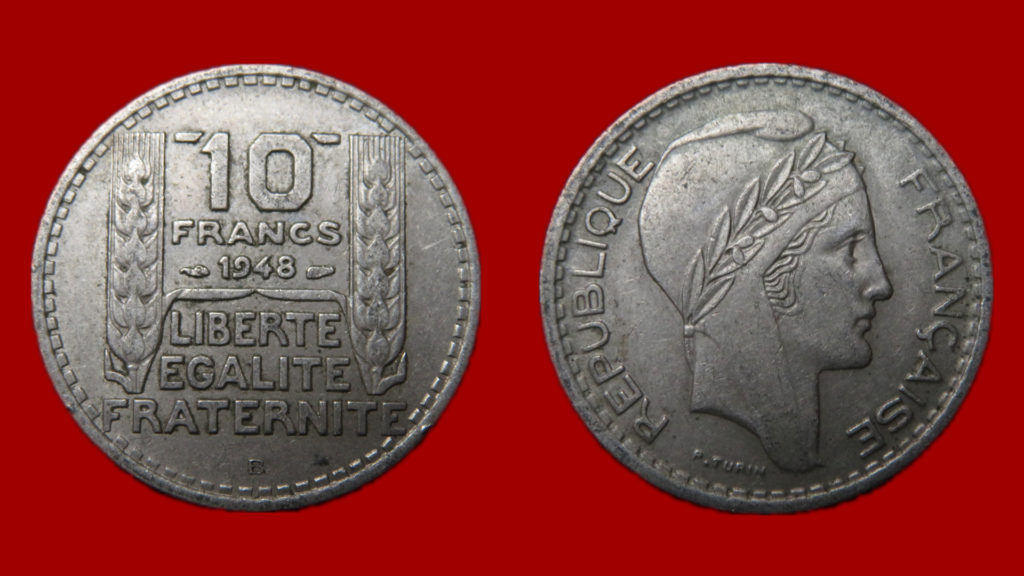 10 Francs Turin 1948 B - Empire Des Monnaies