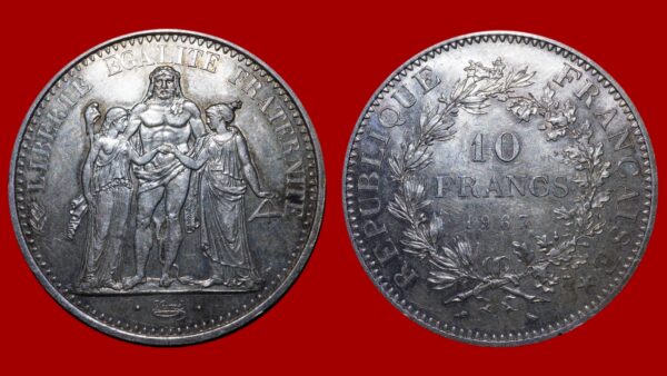 10 Francs Hercule 1967