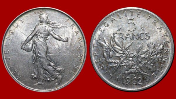 5 francs Semeuse 1962