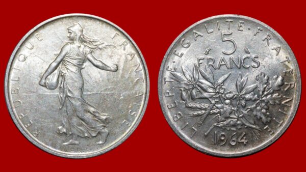 5 francs Semeuse 1964