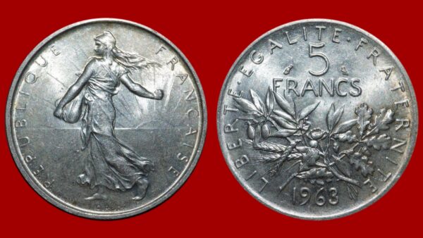 5 francs Semeuse 1963