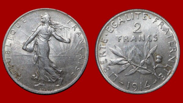 2 francs Semeuse 1914
