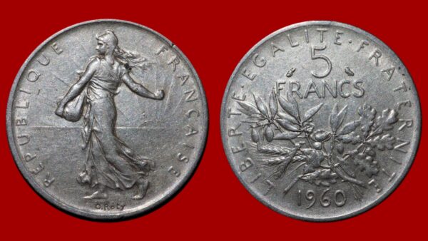 5 francs Semeuse 1960