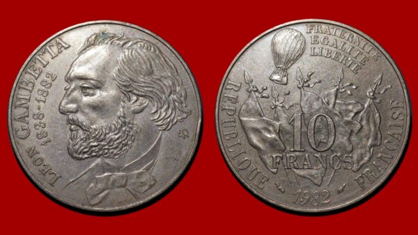 10 francs Gambetta 1982