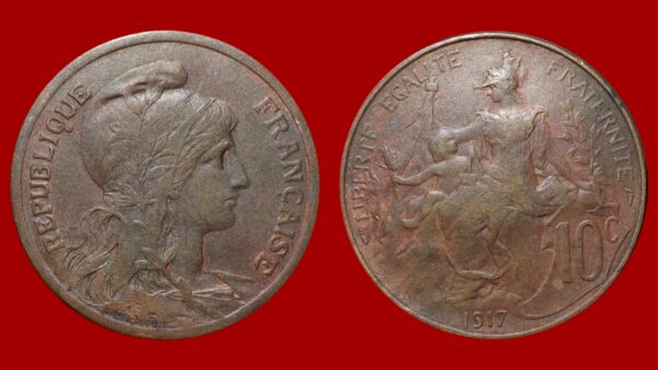 10 centimes Dupuis 1917