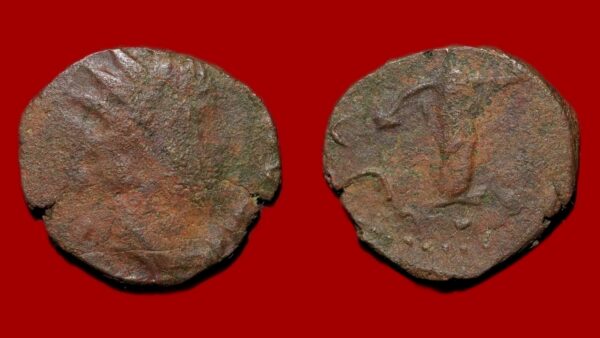 Tétricus I - Imitation barbare d'un antoninien