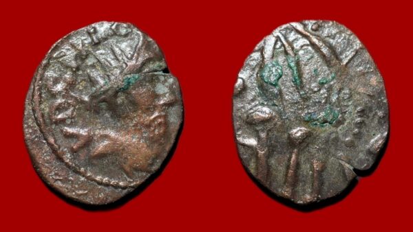 Tétricus I - Imitation barbare d'un antoninien