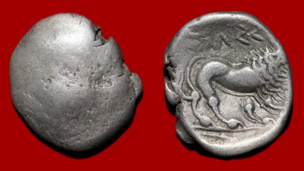 Celto Ligures - Drachme légère, imitation de Marseille