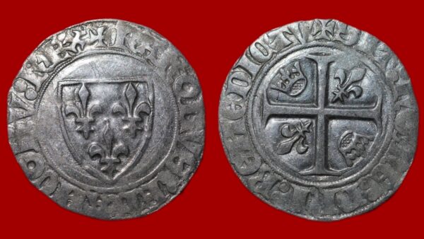 Charles VI - Blanc dit "Guénar"