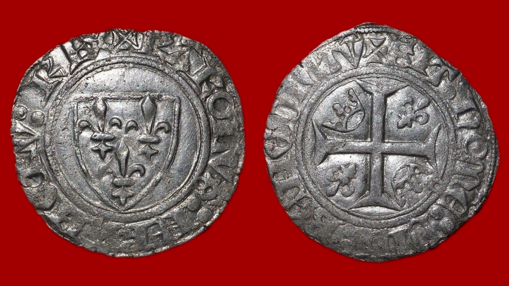 Charles VI - Blanc dit "Guénar"