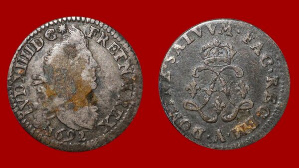 Louis XIV - 4 sols aux 2 L 1692 Paris