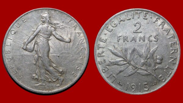 2 francs Semeuse 1915