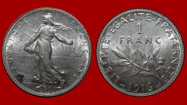 1 franc Semeuse 1916