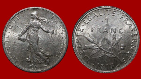 1 franc Semeuse 1917