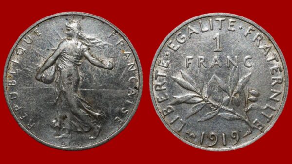 1 franc Semeuse 1919