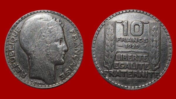 10 francs Turin 1929