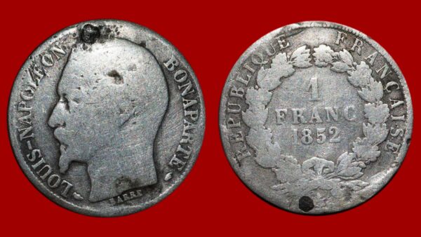 1 Franc Napoléon III 1852 A