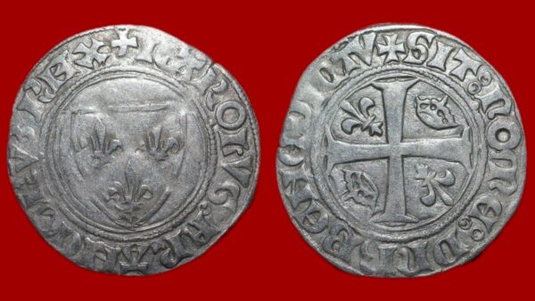 Charles VI - Blanc dit "Guénar"