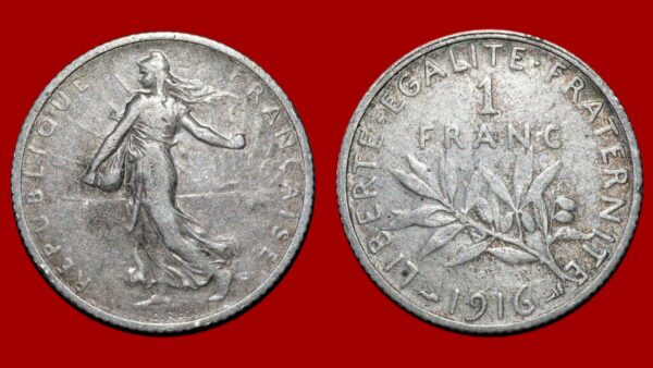 1 franc Semeuse 1916