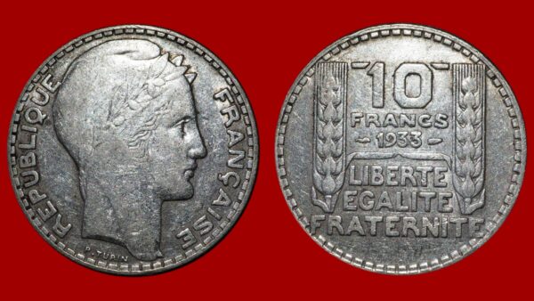 10 francs Turin 1933