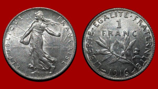 1 franc Semeuse 1916