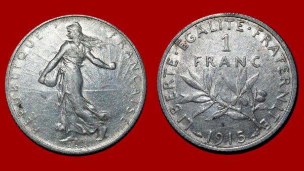 1 franc Semeuse 1915