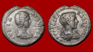 Julia Domna et Geta - Denier
