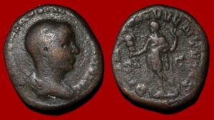 Hostilien - Sesterce