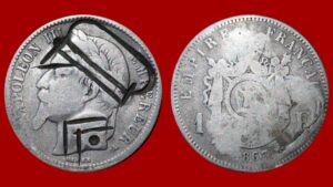 1 Franc Napoléon III 1867 A Satirique