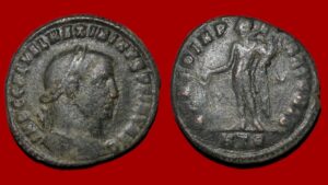 Maximin II Daia - Follis