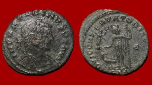 Maximin II Daia - Follis