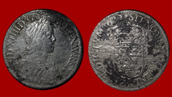 Louis XIV - Écu à la mèche longue 1652 A