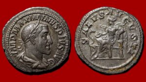 Maximin I Thrace - Denier