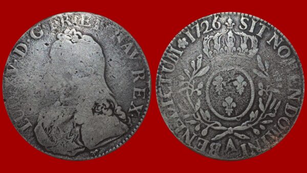 Louis XV – Ecu 1726 A (Faux d'Époque)
