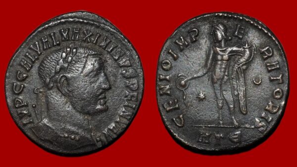 Maximin II Daia - Follis