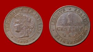 1 centime Cérès 1895 A