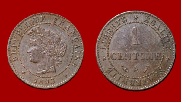 1 centime Cérès 1895 A