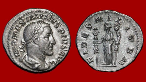 Maximin I Thrace - Denier