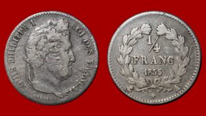 1/4 Franc Louis Philippe 1835 A