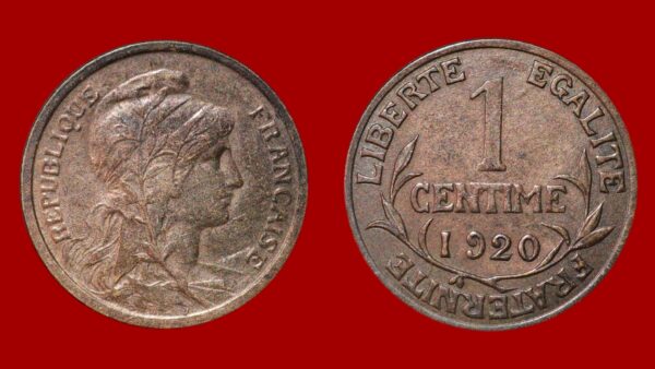 1 centime Dupuis 1920