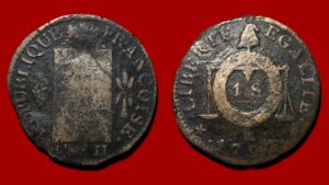 Sol dit "à la table de loi" - An II - 1793 MA