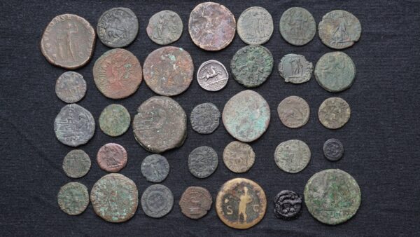 Lot de 35 monnaies antiques, Denier, Sesterces, Dupondius – Image 2