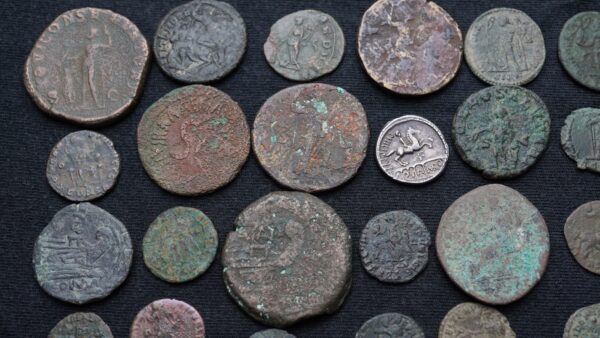 Lot de 35 monnaies antiques, Denier, Sesterces, Dupondius – Image 10