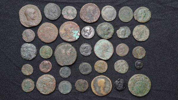 Lot de 35 monnaies antiques, Denier, Sesterces, Dupondius