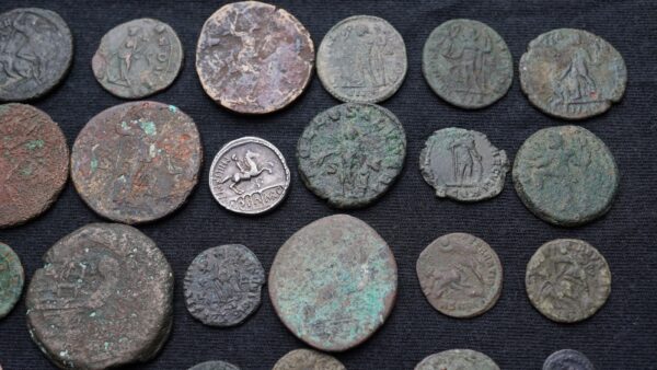 Lot de 35 monnaies antiques, Denier, Sesterces, Dupondius – Image 9