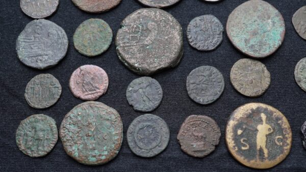 Lot de 35 monnaies antiques, Denier, Sesterces, Dupondius – Image 8