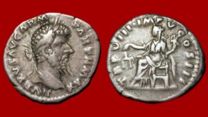 Lucius Vérus - Denier