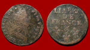 Louis XIV  - Liard 1699 Aix-en-Provence