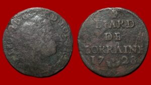 Léopold I - Liard de Lorraine 1728